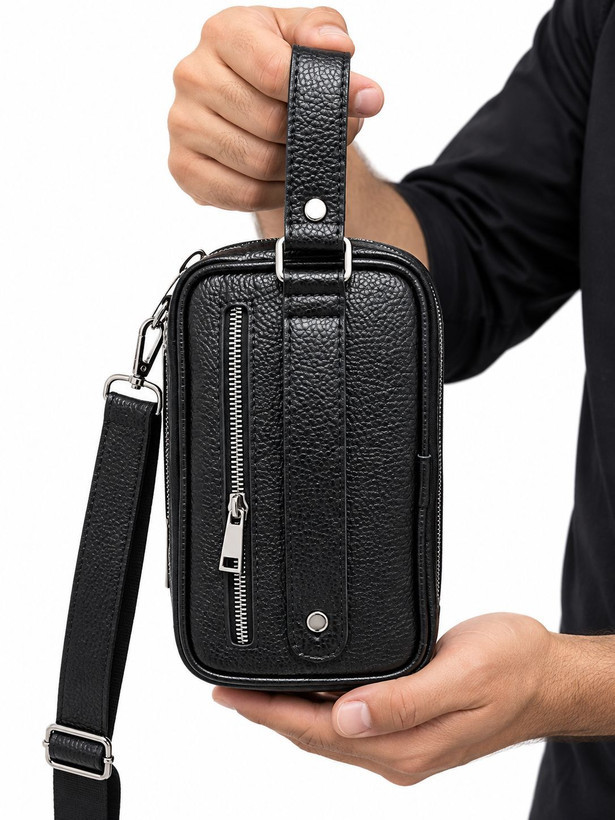 کیف شوزبگ مردانه چرم صنعتی